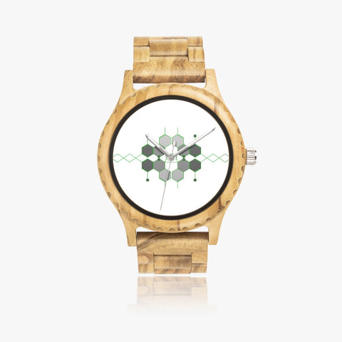 DIXL Hexogram Natural Wooden Watch