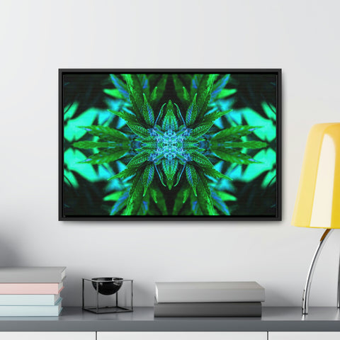 DIXL StarFlower3D Gallery Canvas Wraps, Horizontal Frame
