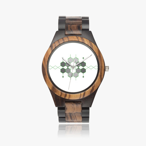 DIXL Hexogram Contrast Wooden Watch
