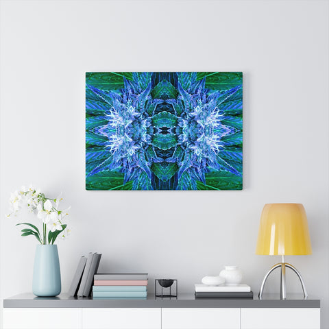 DIXL Blue Ice Gallery Wrapped Canvas