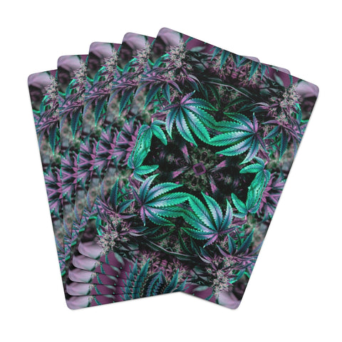 DIXL Leafy Love Custom Poker Cards