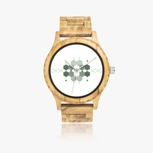 DIXL Hexogram Natural Wooden Watch