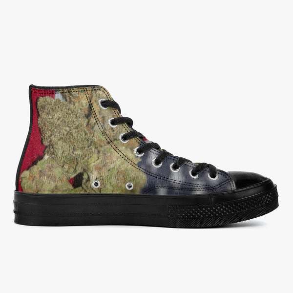 DIXL Buddmerica High-Top Canvas Shoes - Black