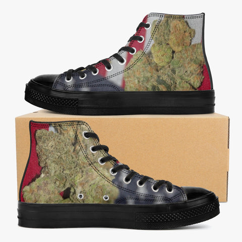 DIXL Buddmerica High-Top Canvas Shoes - Black