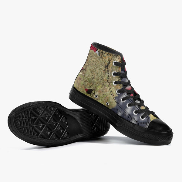 DIXL Buddmerica High-Top Canvas Shoes - Black