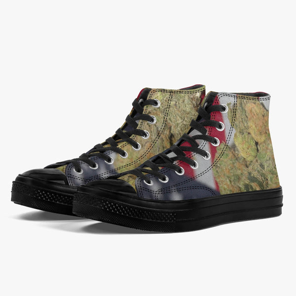 DIXL Buddmerica High-Top Canvas Shoes - Black