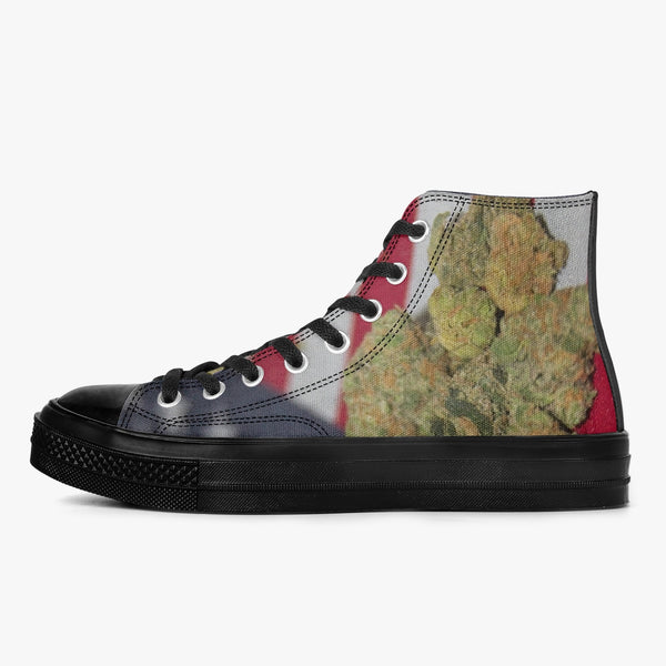 DIXL Buddmerica High-Top Canvas Shoes - Black